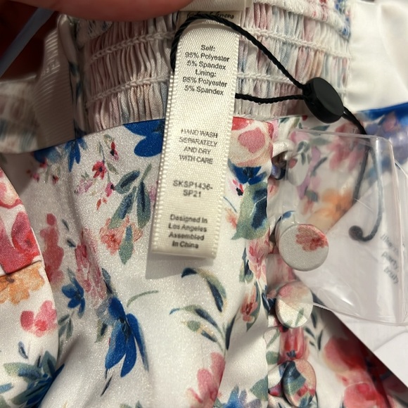 For Love & Lemons two piece skirt and crop top - Picture 8 of 8